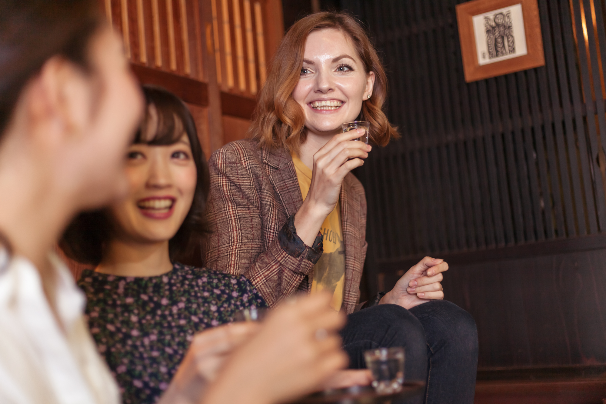 Authentic izakaya atmosphere