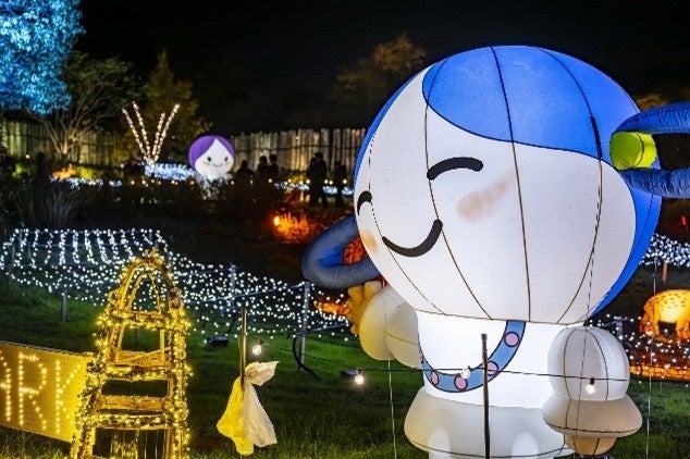 Park illumination scene 4