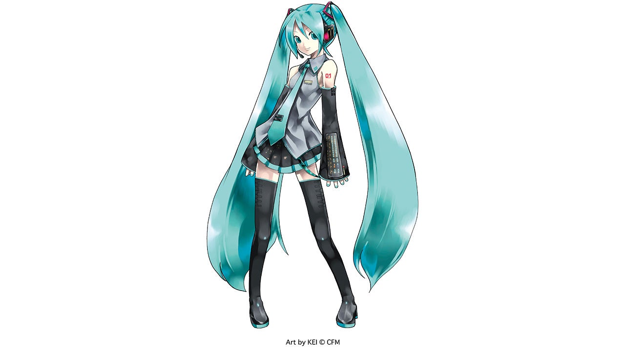Visual karakter Hatsune Miku
