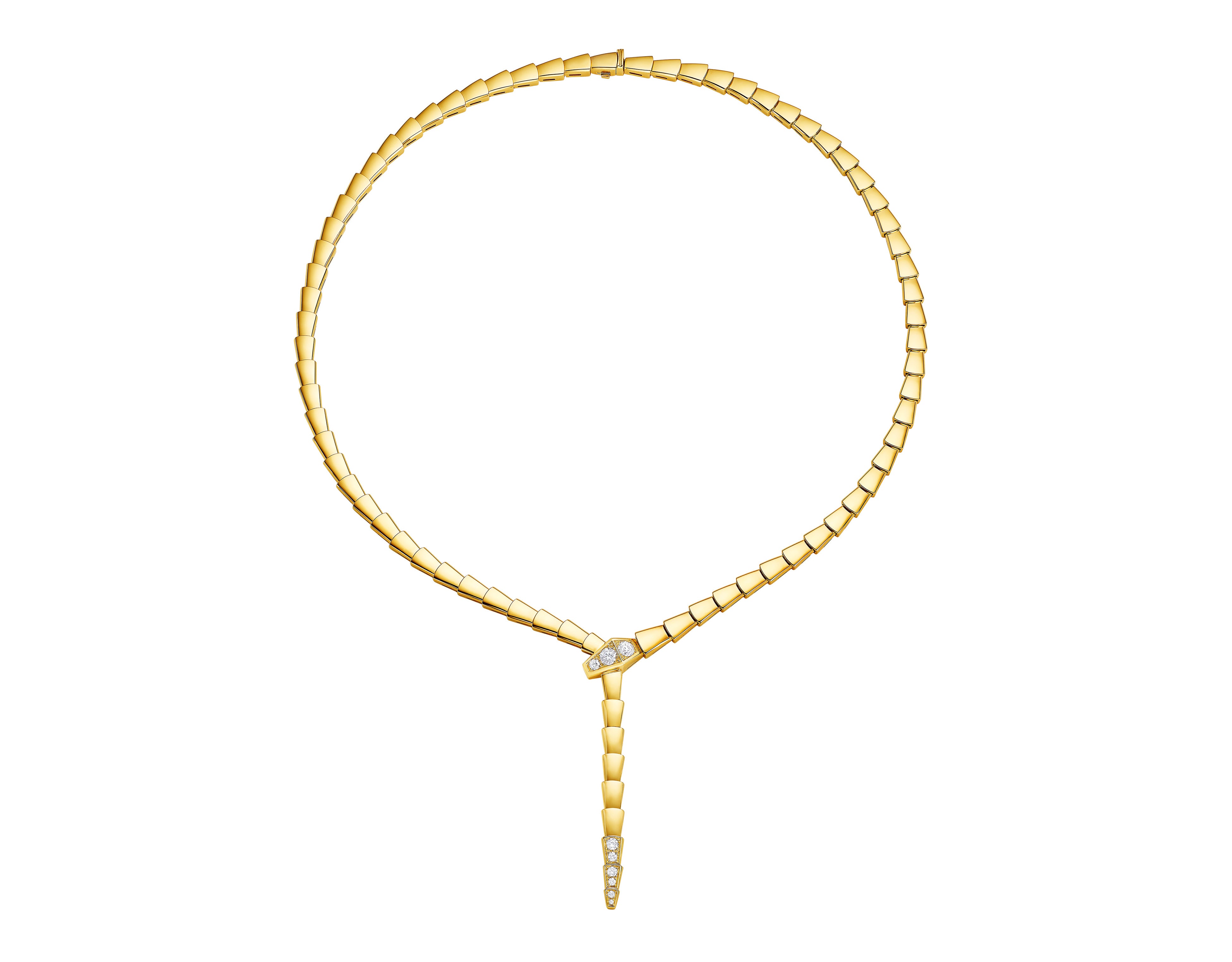 Serpenti Viper Necklace YG x DIA ¥5,764,000