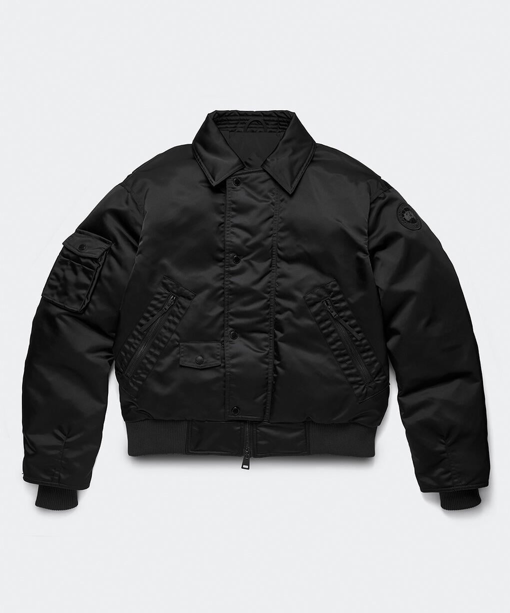 Seguin Aviator Bomber in Black