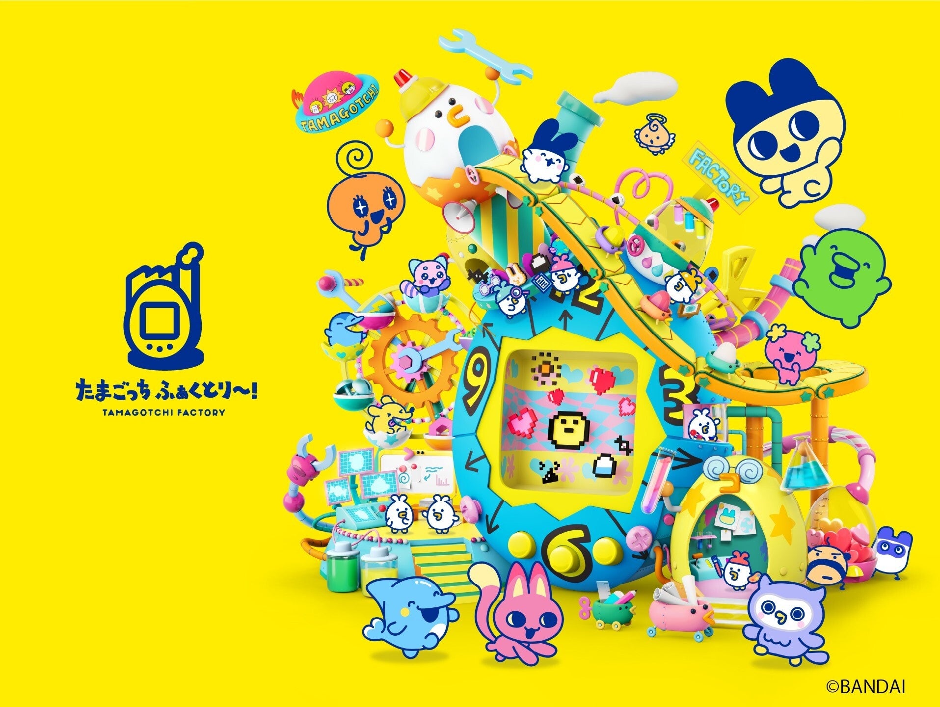 Tamagotchi Official Store "Tamagotchi Factory" Reopens in Harajuku on November 22