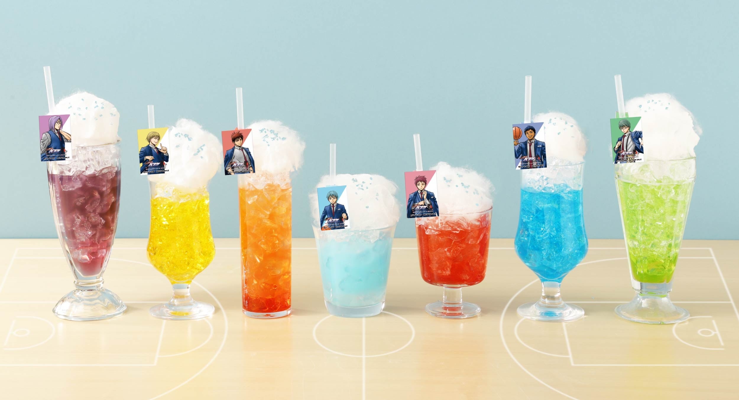 Cotton Candy Soda Menu