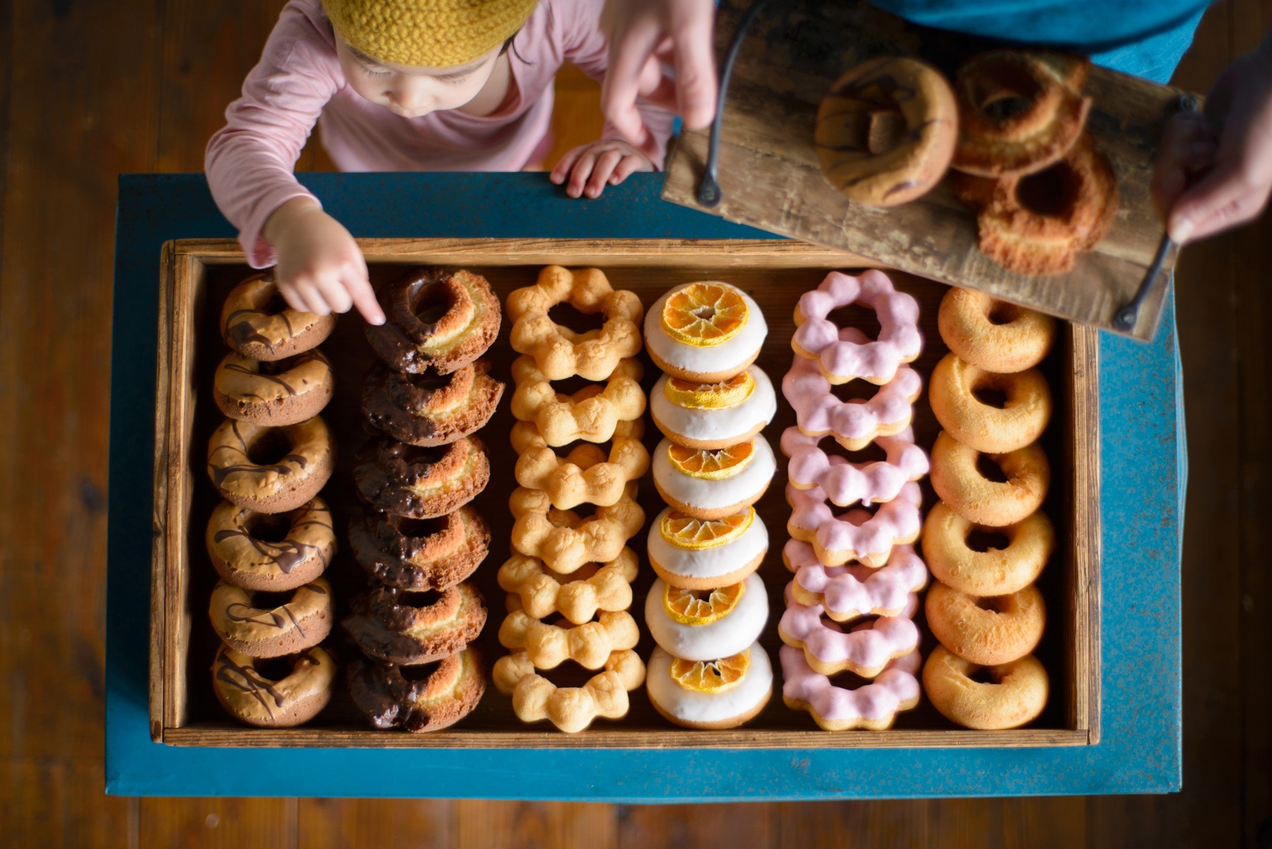 도넛 종류는 참고용입니다