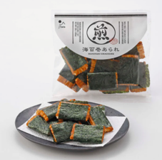 Nori-wrapped Rice Crackers