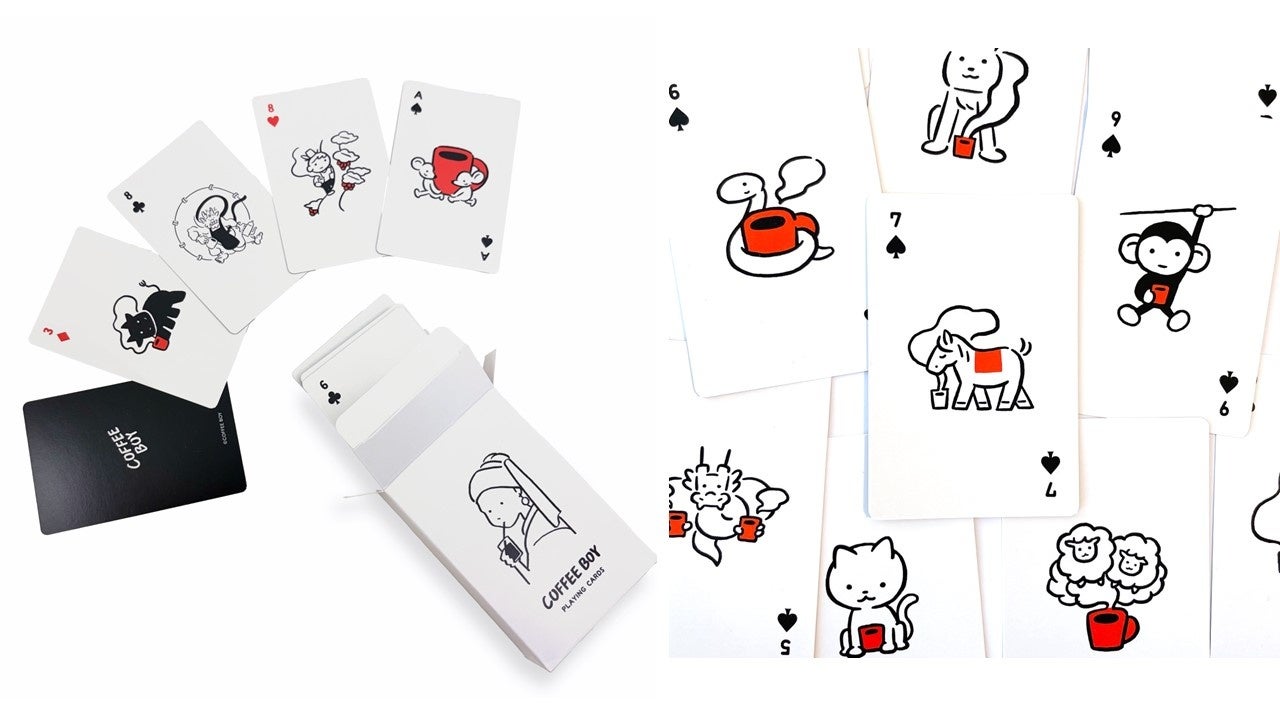 COFFEE BOY Playing Cards