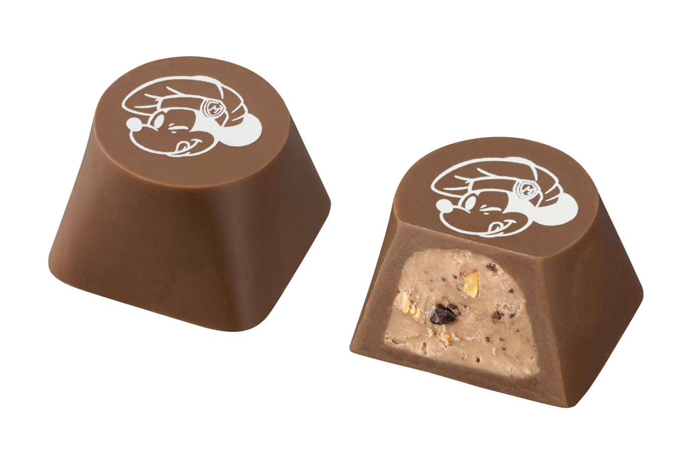 牛奶巧克力搭配烤榛果果仁糖