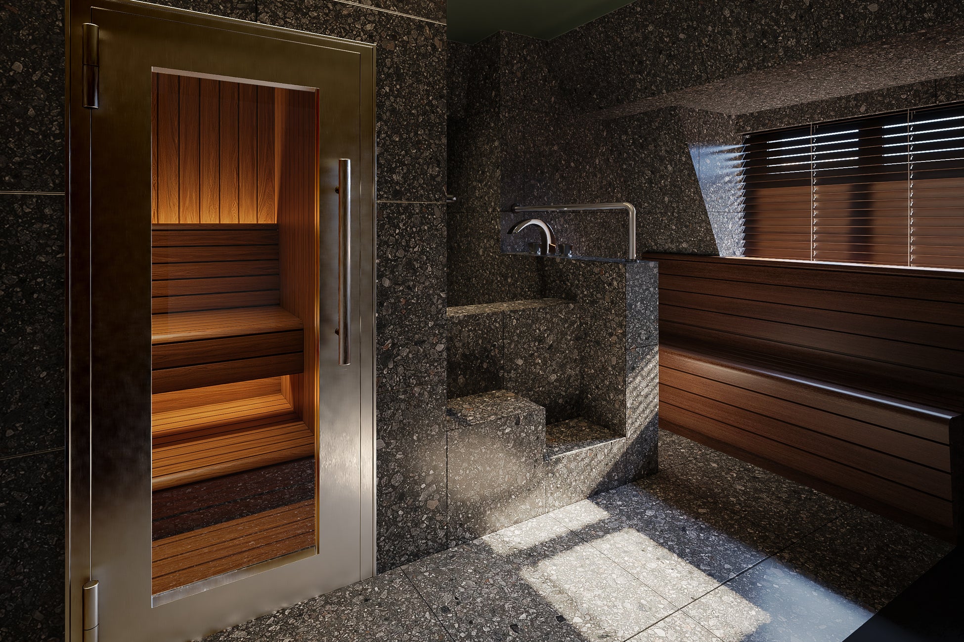 Sauna di Sauna Queen Room