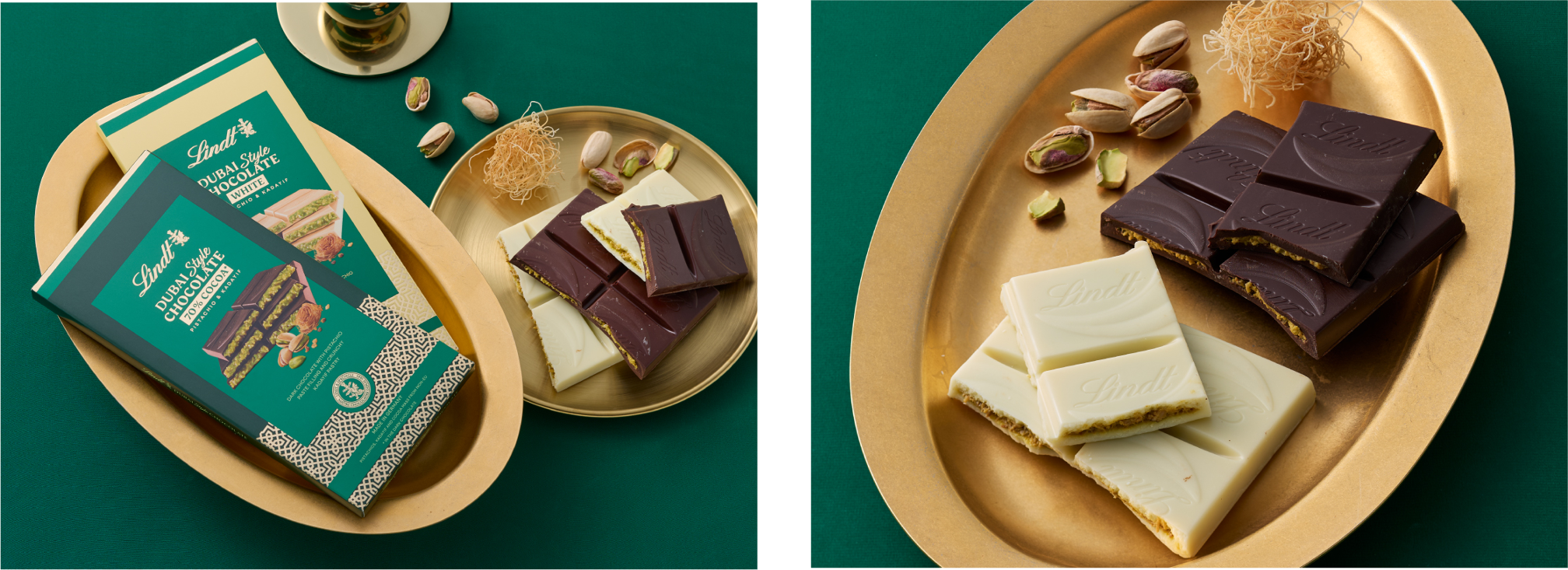 Lindt Dubai Style Chocolate Launches New Flavors 'Dark' & 'Milk