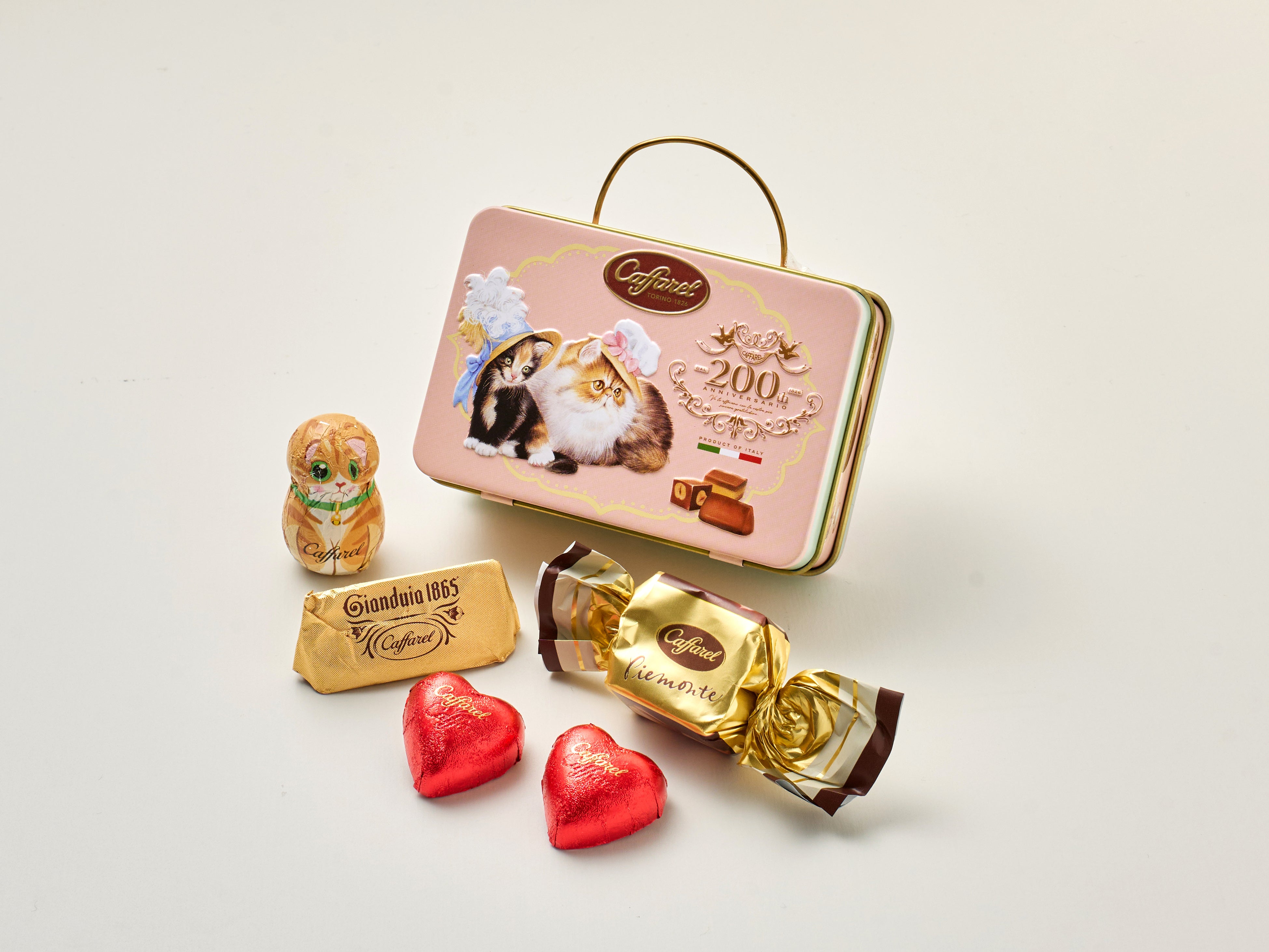 고양이의 티타임 트렁크 캔