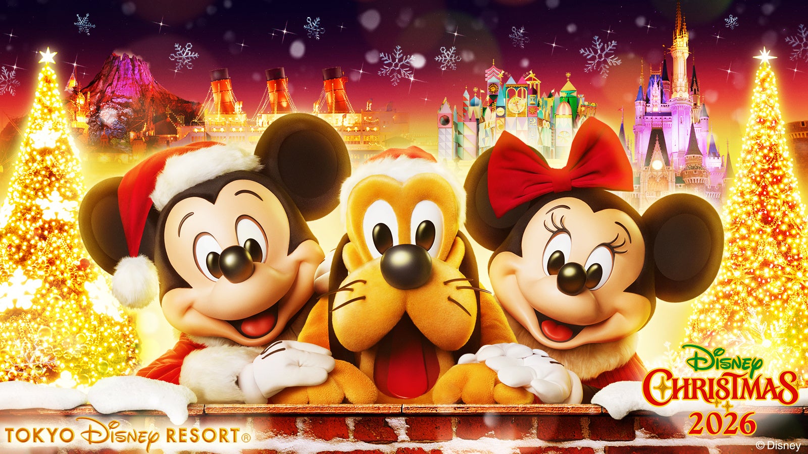 Tokyo Disney Resort Celebrates Disney Christmas 2026 Across Both