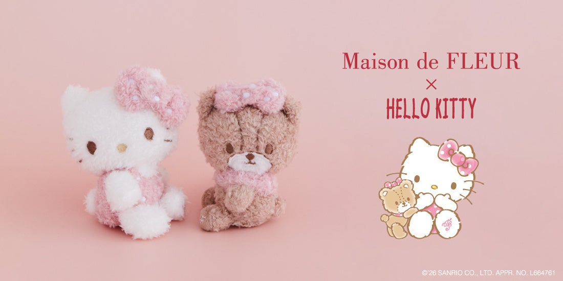 Maison de FLEUR Releases Hello Kitty and Tiny Chum Polka-Dot
