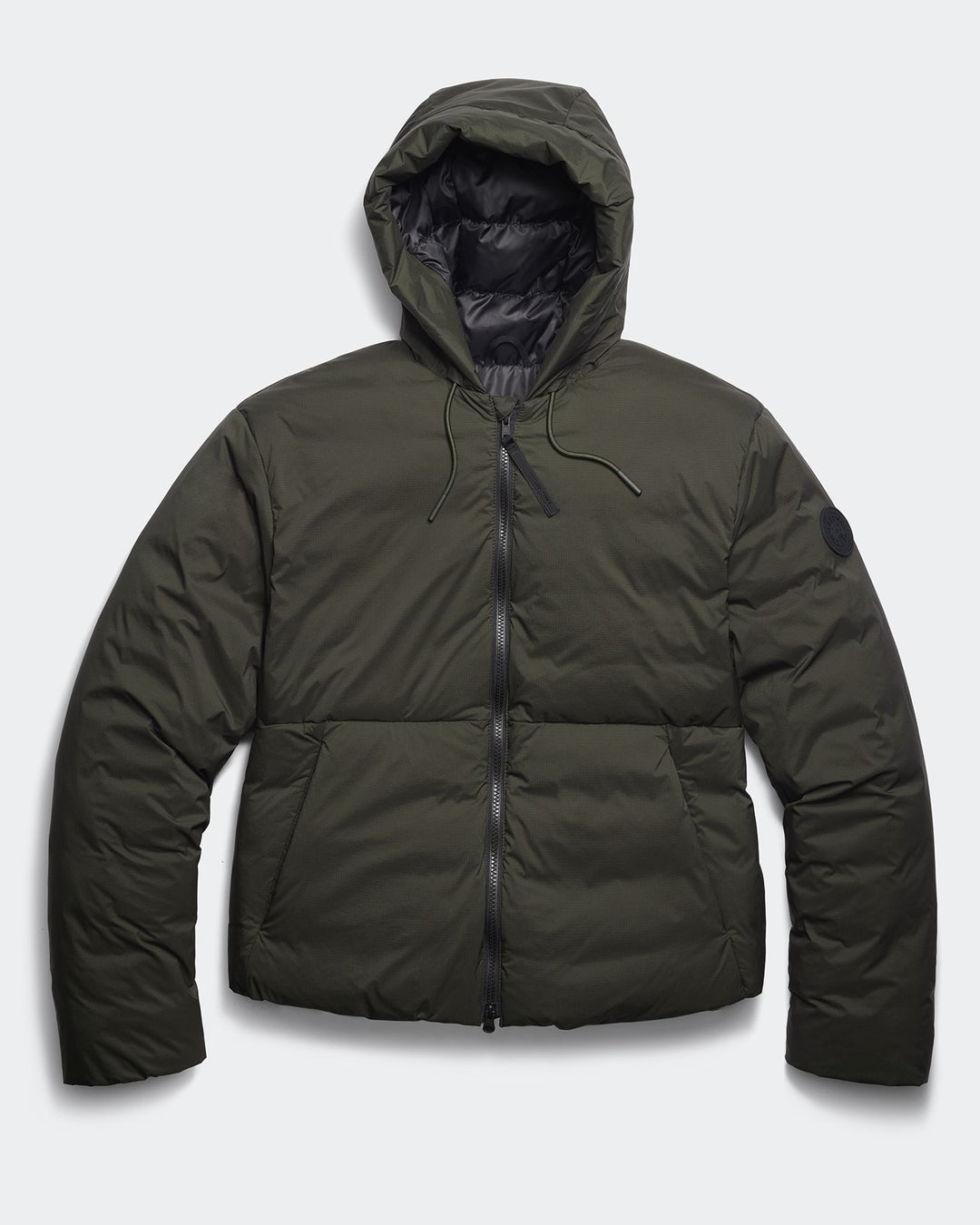 Lodge Hooded Jacket Black Label in Volcano