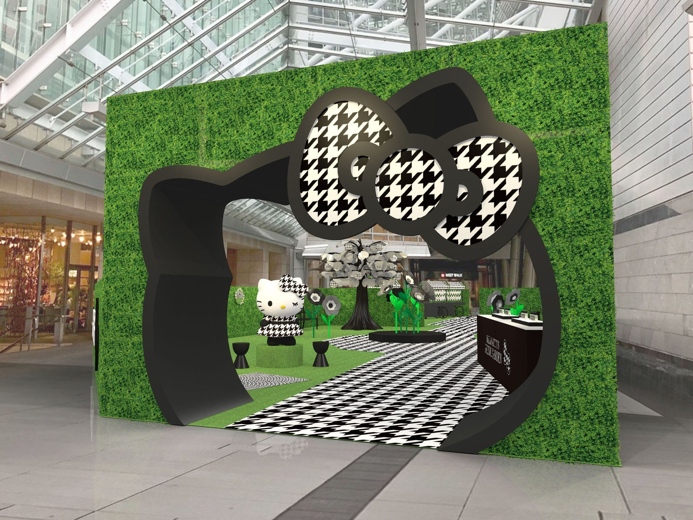 Hello Kitty's Picnic Garden Opens at Roppongi Hills for Limited