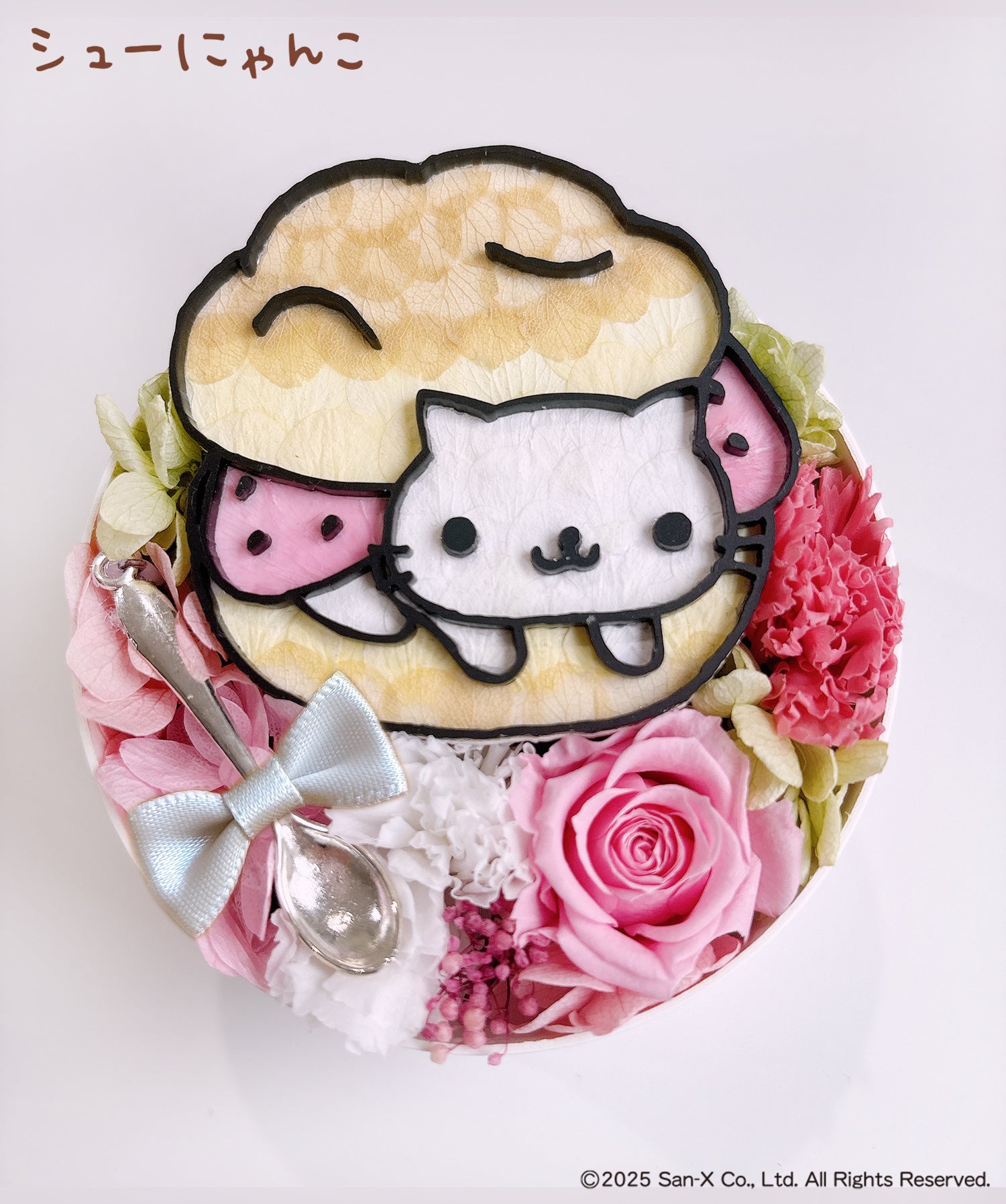 Close-up view of the flower box