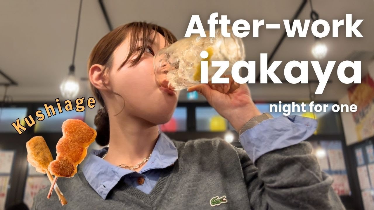 Izakaya Sepulang Kerja di Kushikatsu Tanaka | Tips & Sate yang Wajib Dicoba di Jepang! 🇯🇵🍺