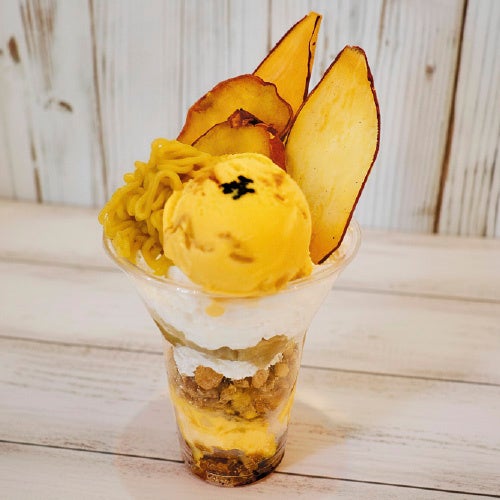 Whole Aged Roasted Sweet Potato Parfait