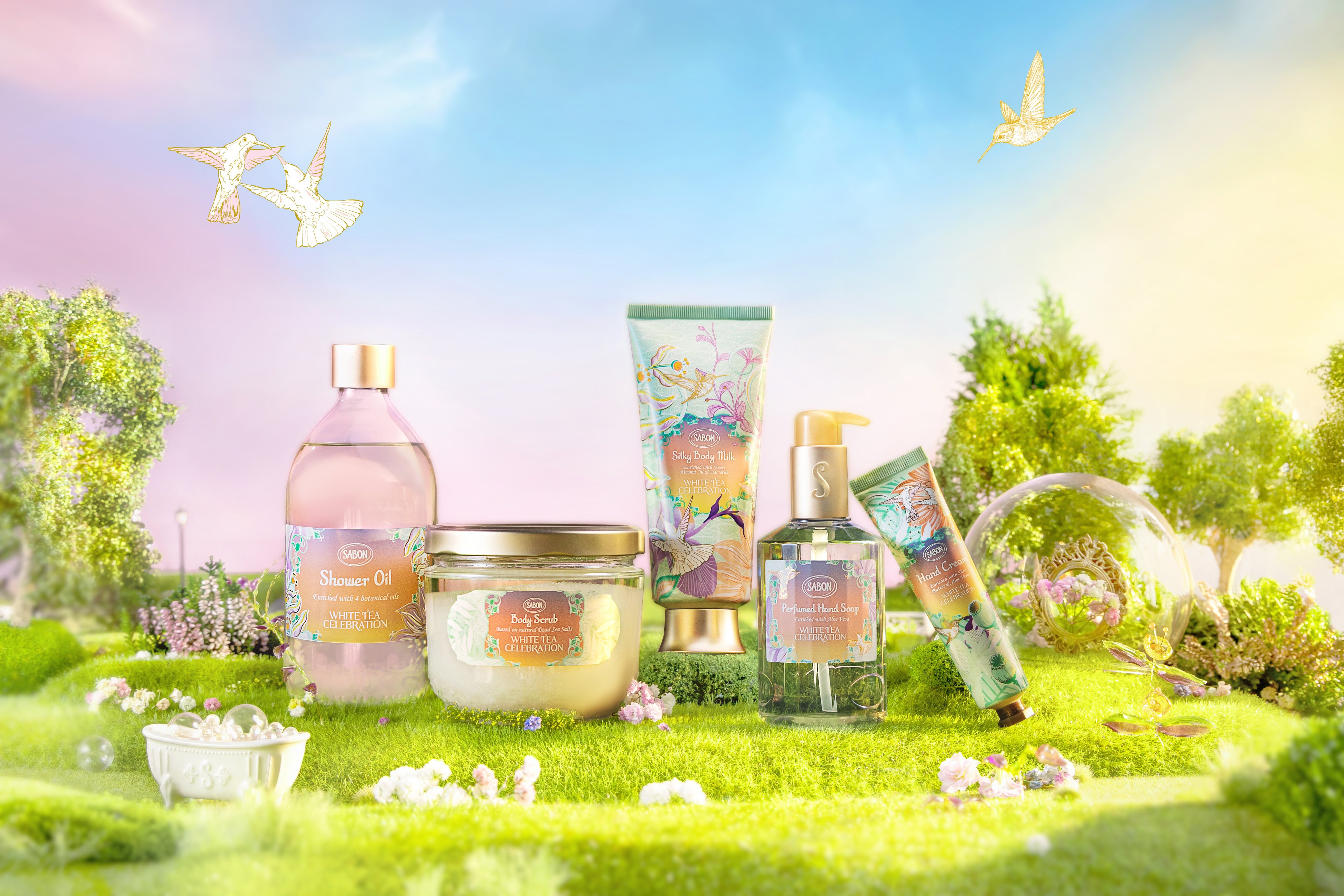 SABON Launches White Tea Celebration Spring Collection with