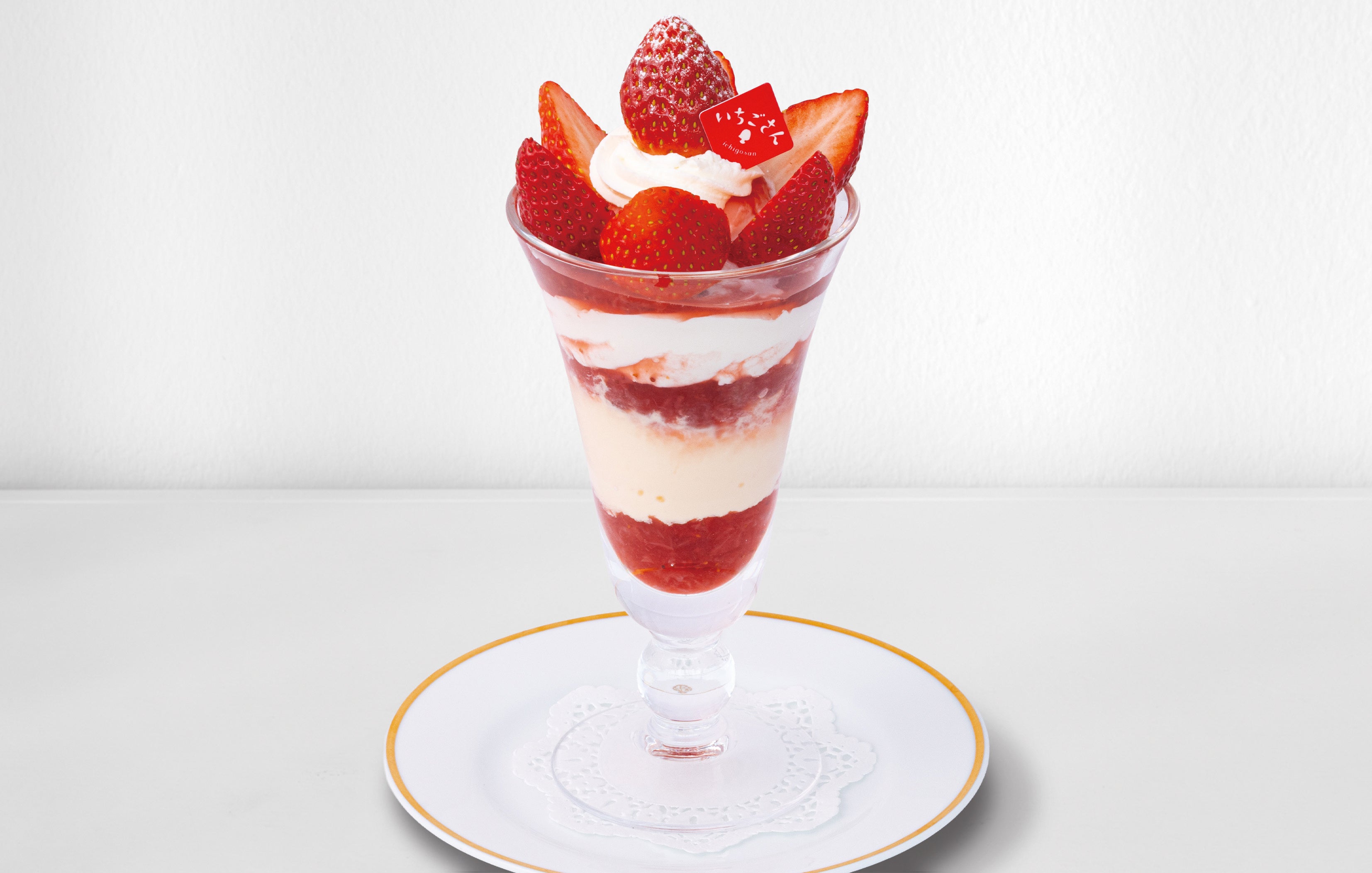 Saga Prefecture Ichigosan Special Parfait
