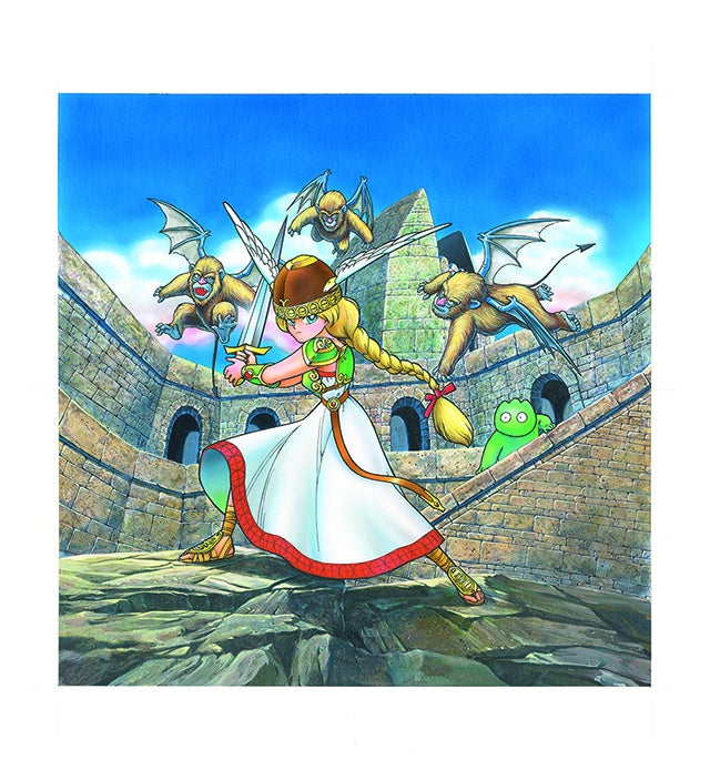 PCE版女武神傳說主視覺圖