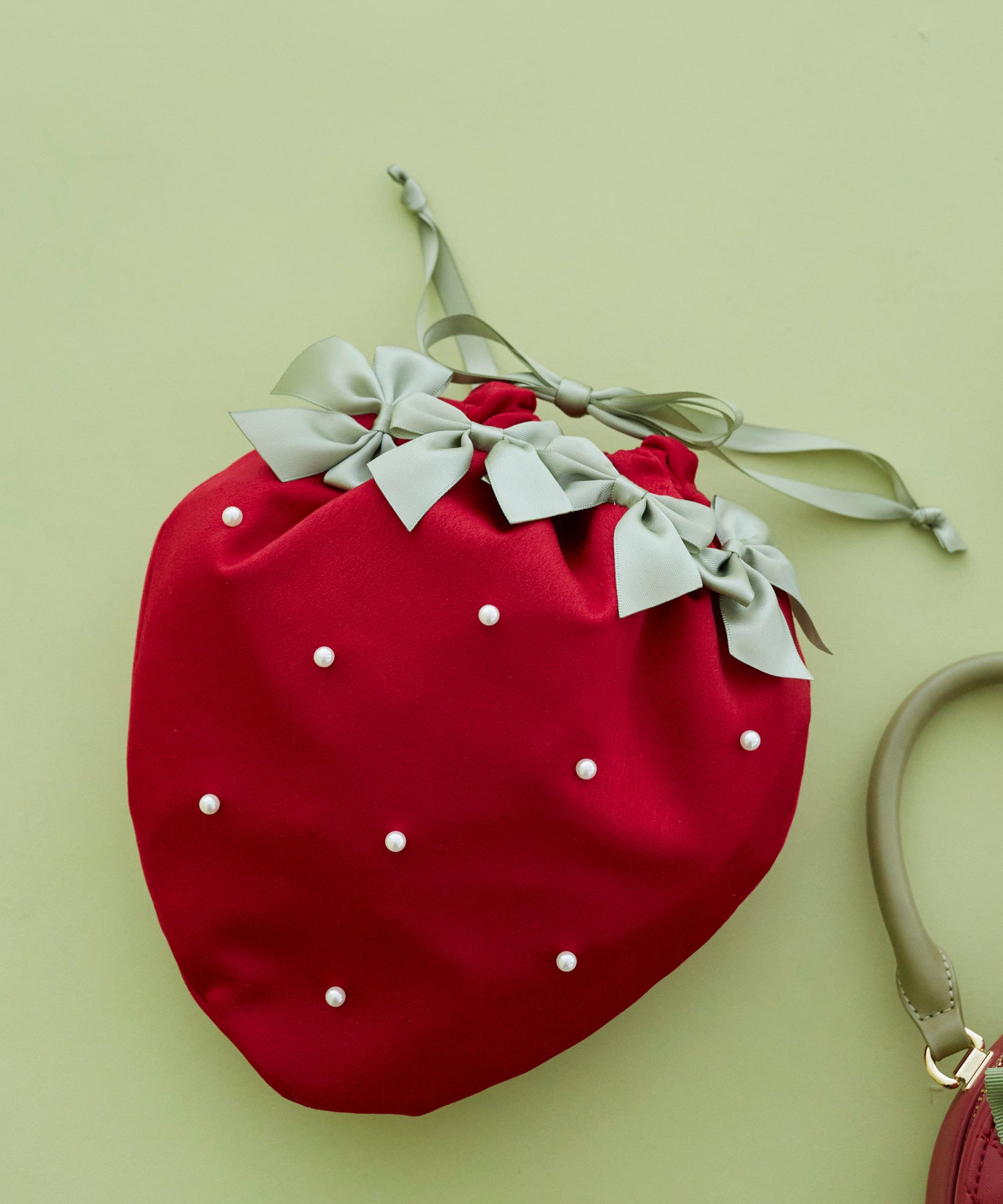 Strawberry Drawstring Pouch