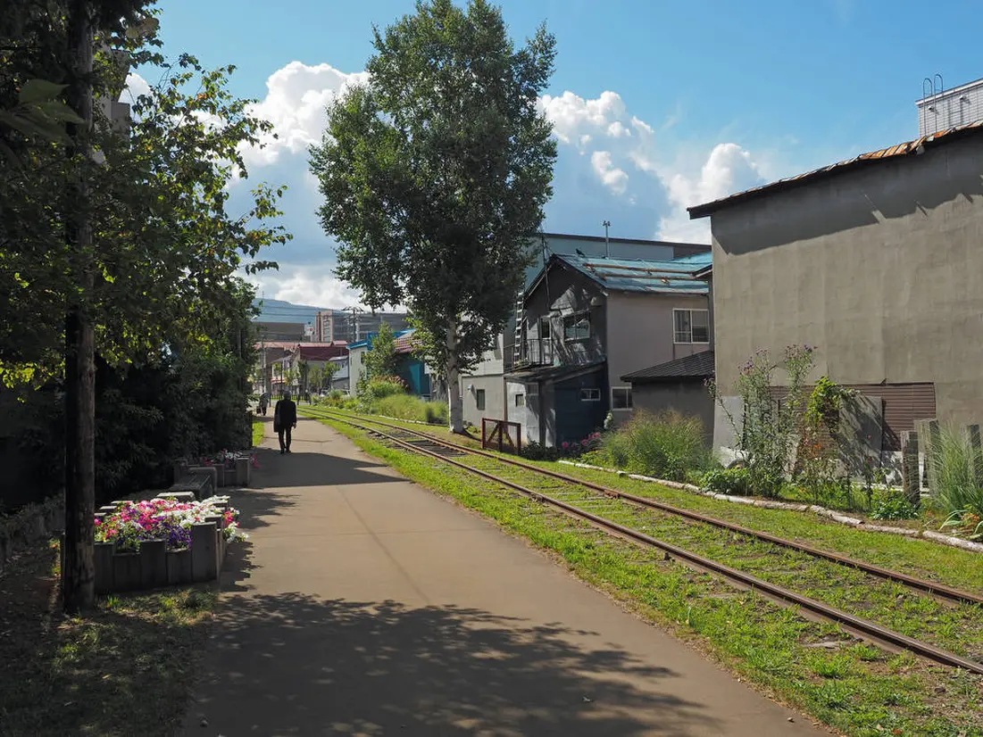 Former Japan National Railways Tenmiya Line（旧国鉄手宮線）
