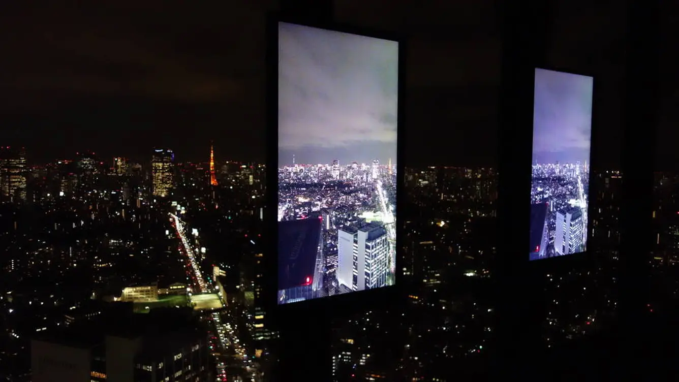 天空畫廊夜景