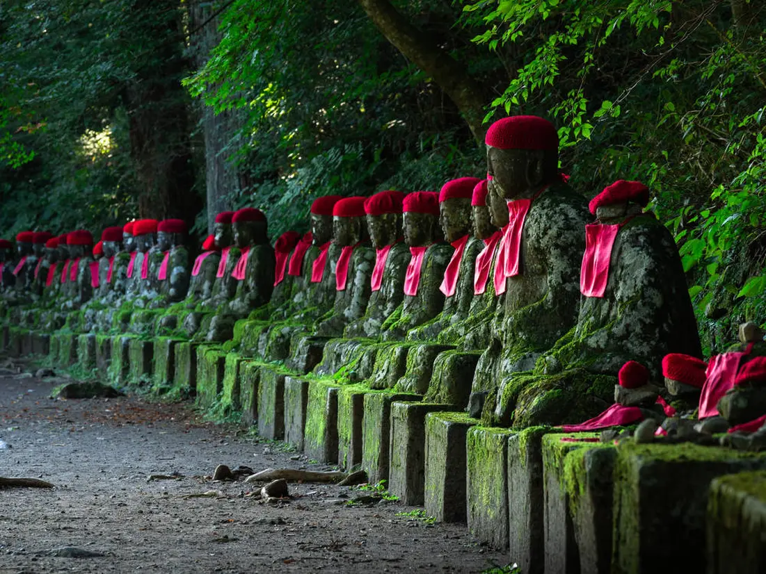 Jizo ที่ Kanmangafuchi Abyss