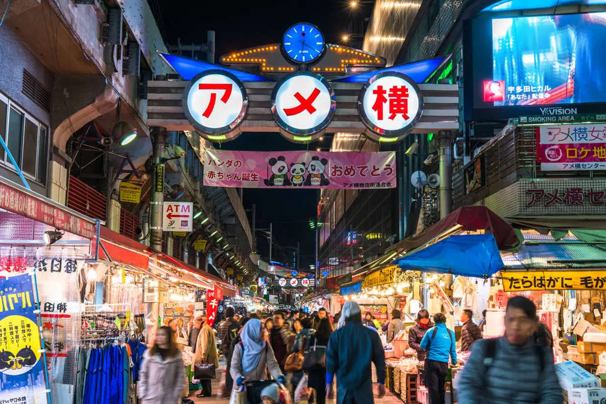 Ueno Ameyoko Shopping Street