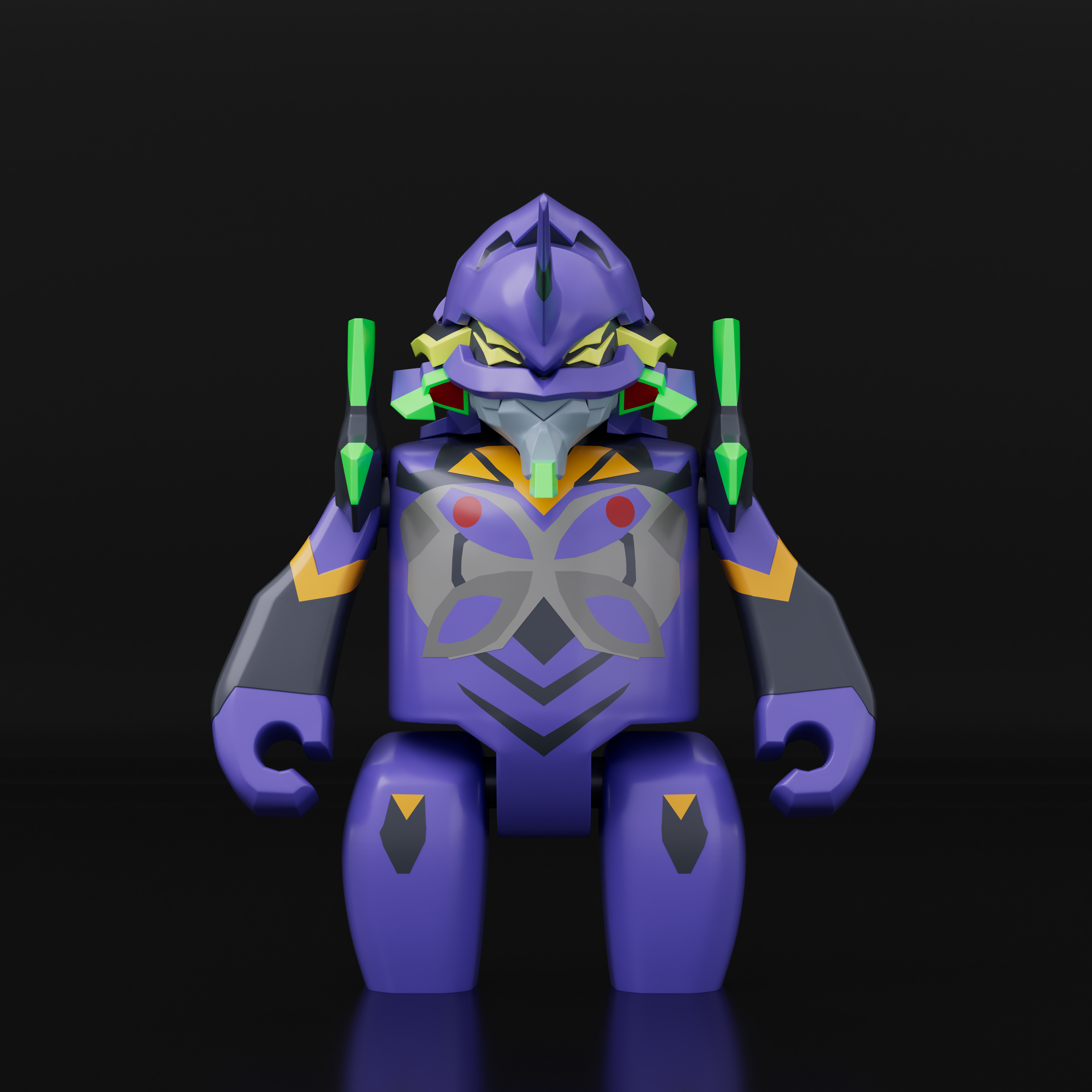 BRICKROID Evangelion Unit-13