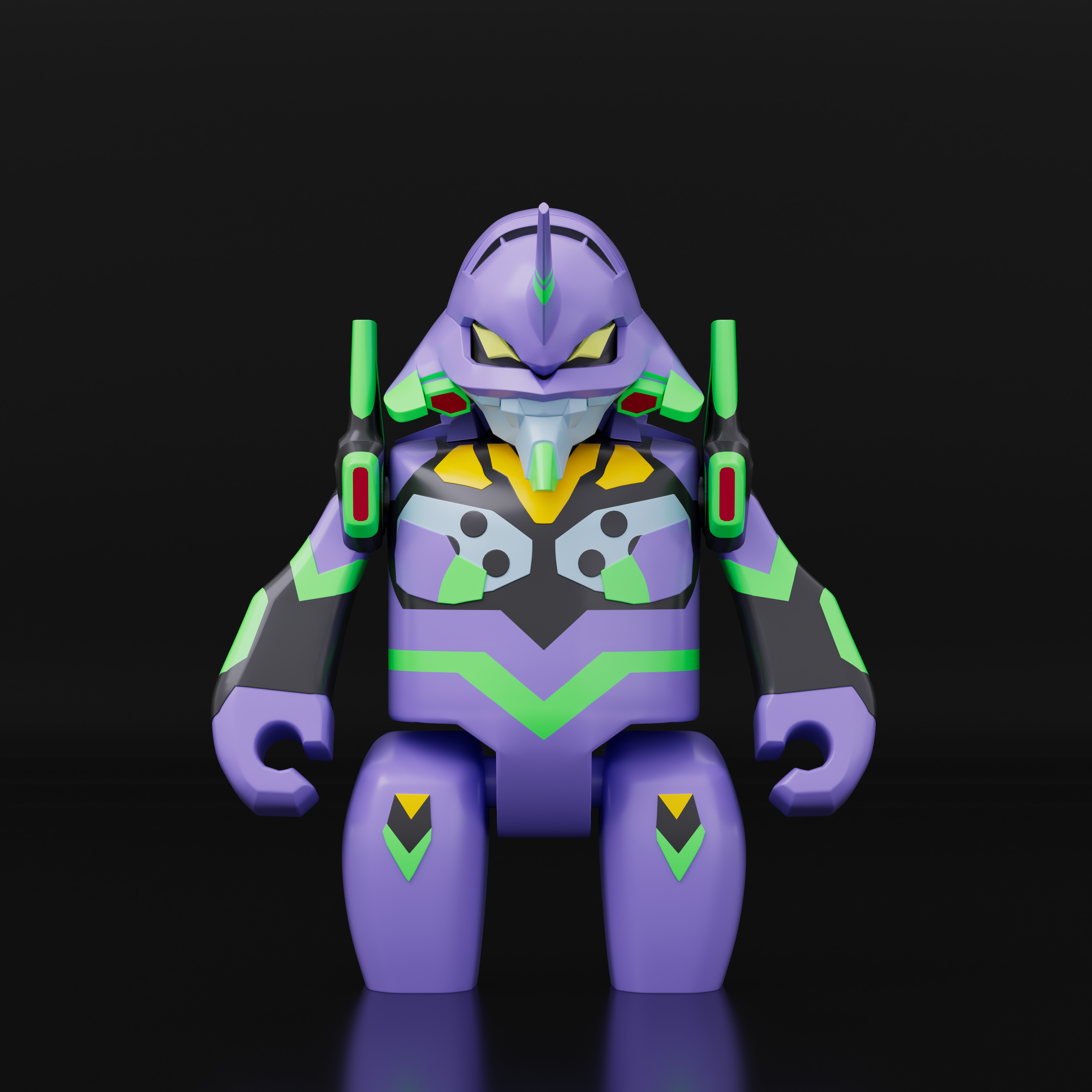 BRICKROID Evangelion Unit-01
