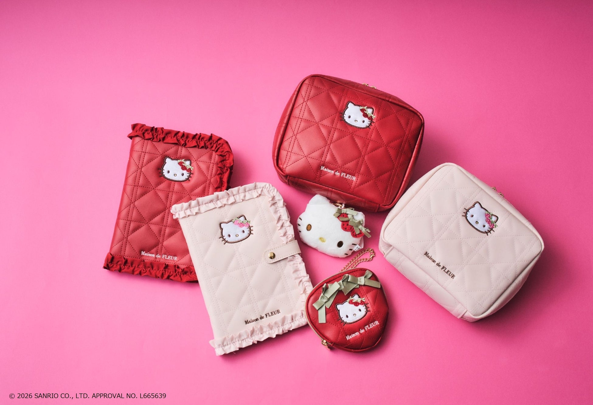 Hello Kitty × Maison de FLEUR Collaboration Brand Mook Launches on