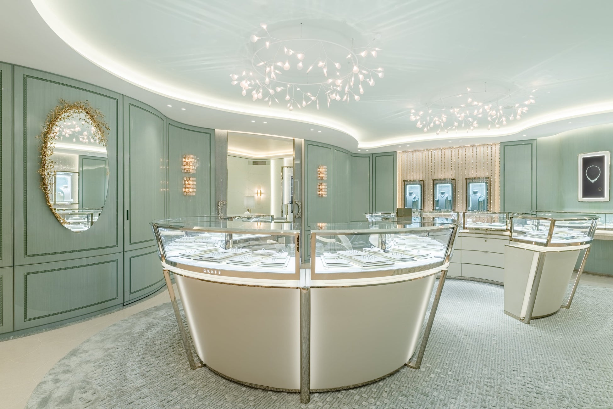 ทัศนียภาพภายในร้าน Graff Kyoto Takashimaya