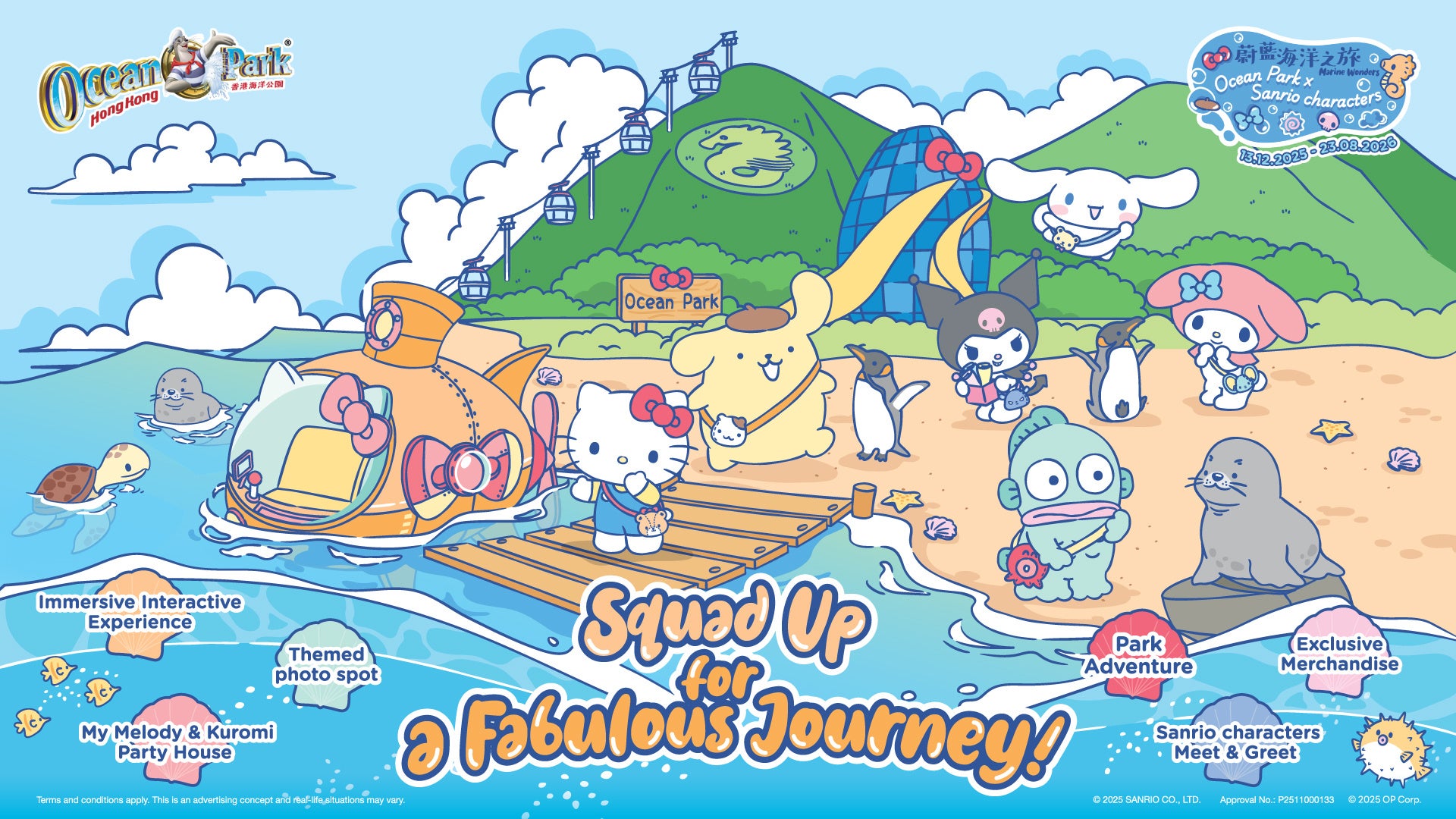 Mundo San Rio Los personajes de Sanrio causan sensación en Ocean Park Hong Kong con ...