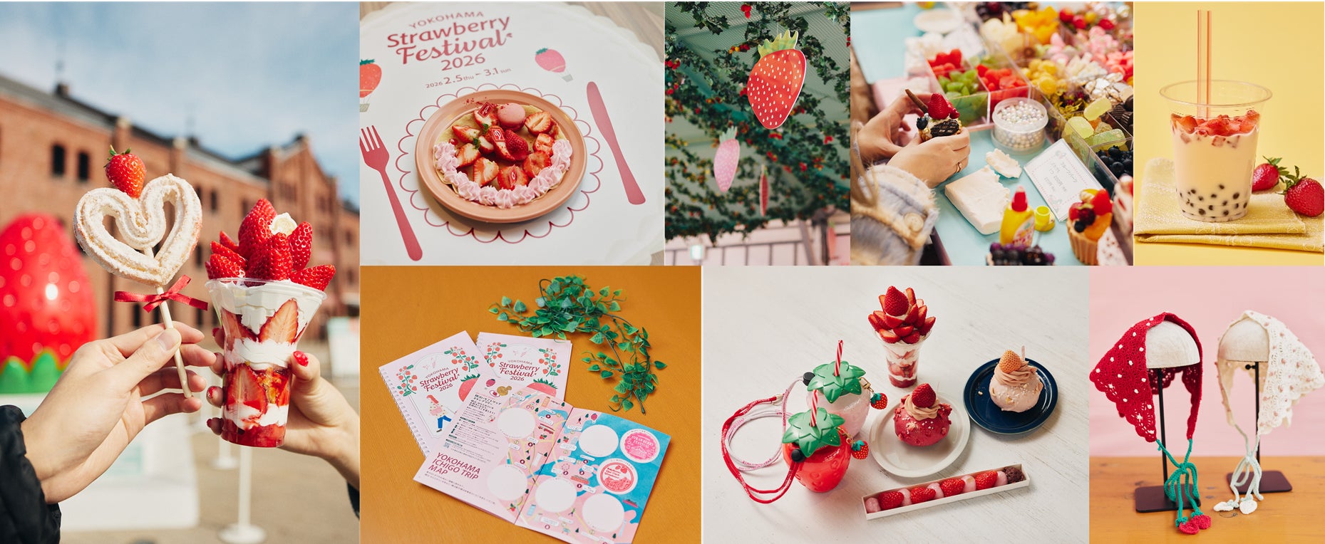 Yokohama Strawberry Festival 2026 at Yokohama Red Brick Warehouse
