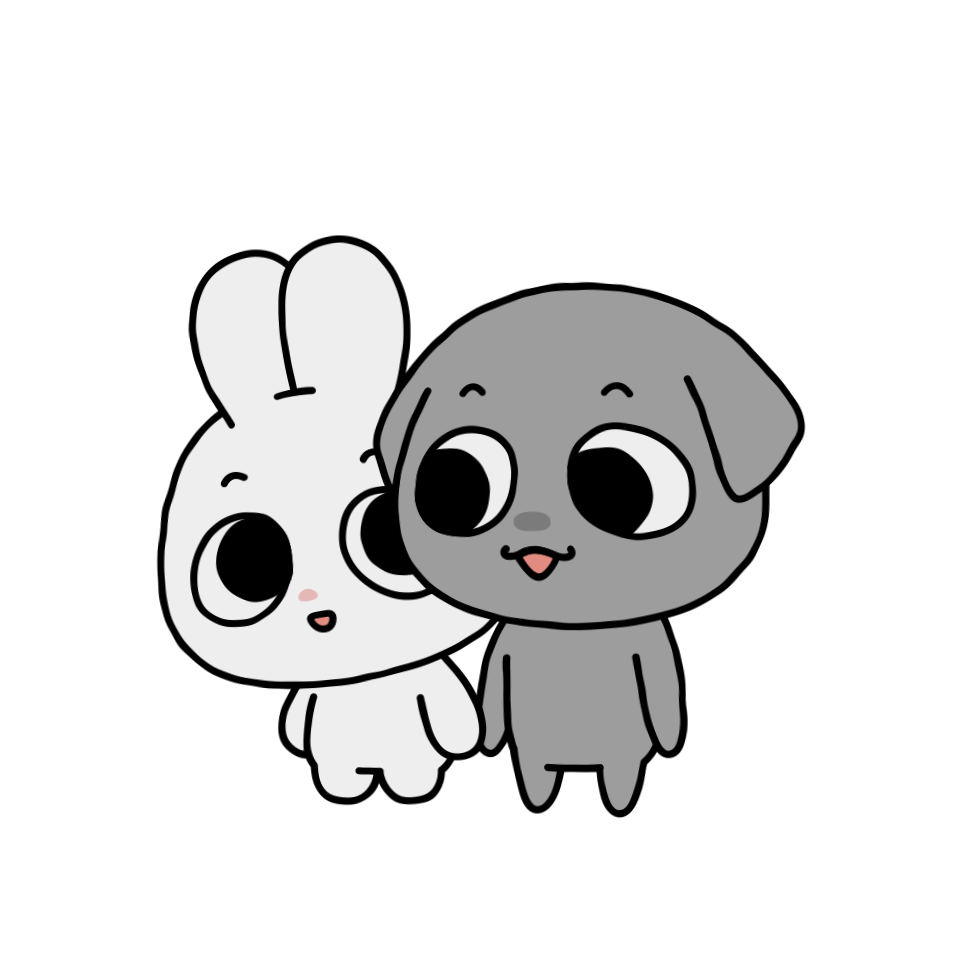 까망 캐릭터 일러스트