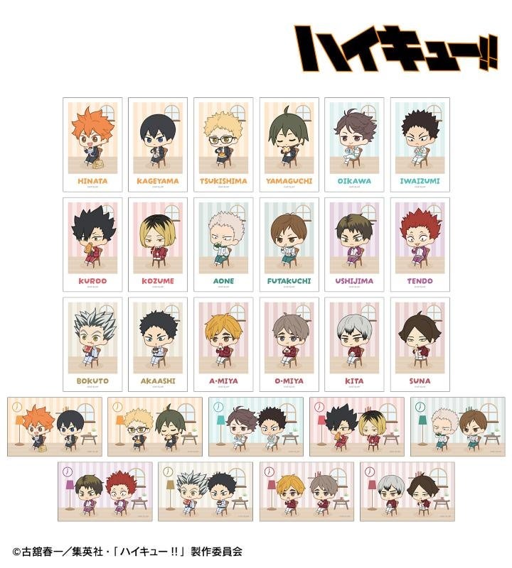 Haikyu!! Trading Chibi Character Morning Ver. Illustration Card