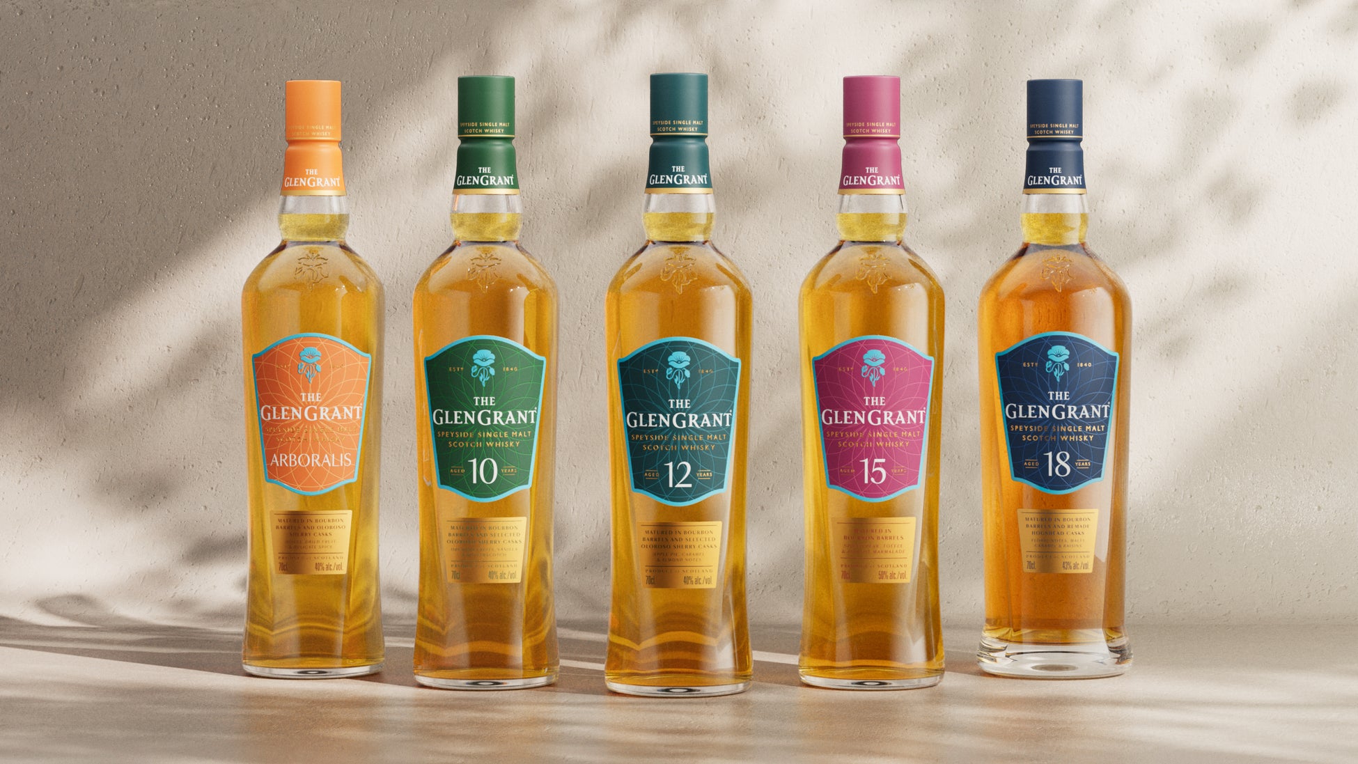 Glen Grant Single Malt Scotch Whisky Unveils Refreshed Packaging
