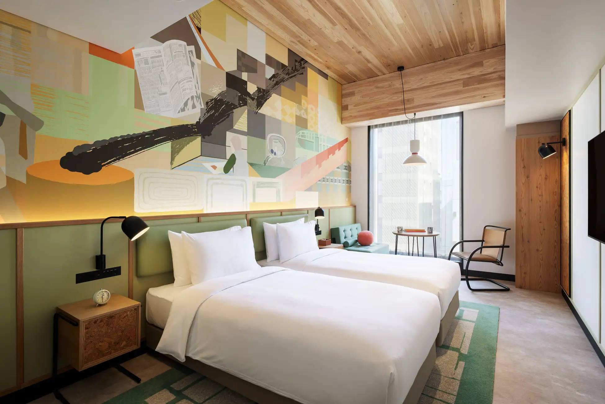 Guest room interior