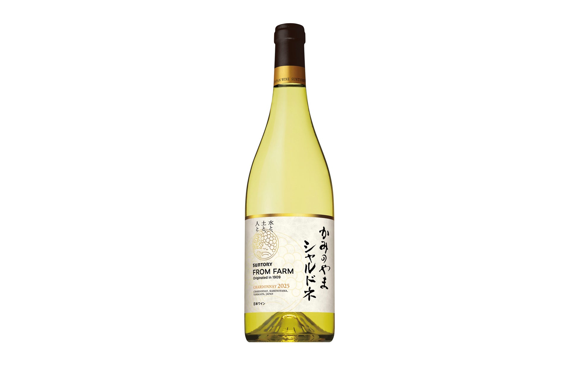 SUNTORY FROM FARM Kaminoyama Chardonnay 2025 Launches Nationwide