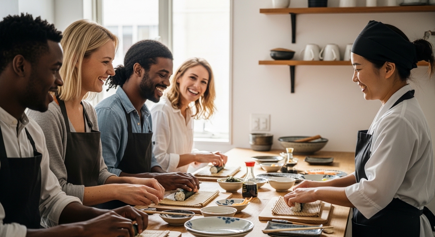 Japanese Cooking Class in Japan