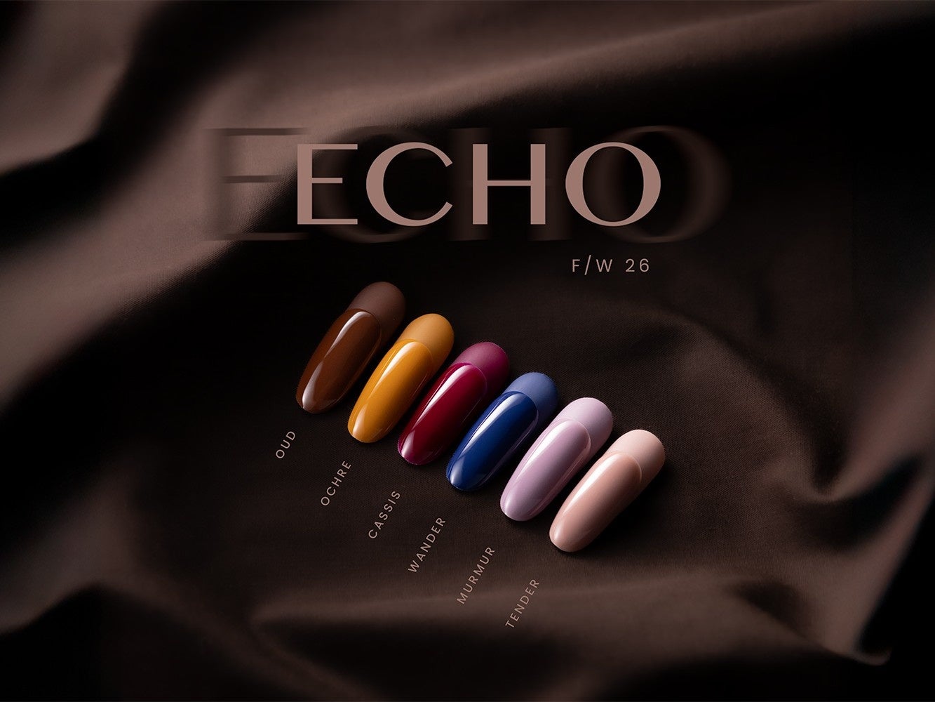 LUXIO โดย AKZÉNTZ เปิดตัวคอลเลกชันสีเจลใหม่ประจำฤดูใบไม้ร่วง/ฤดูหนาวปี 2026 "ECHO" ในเดือนพฤศจิกายนนี้