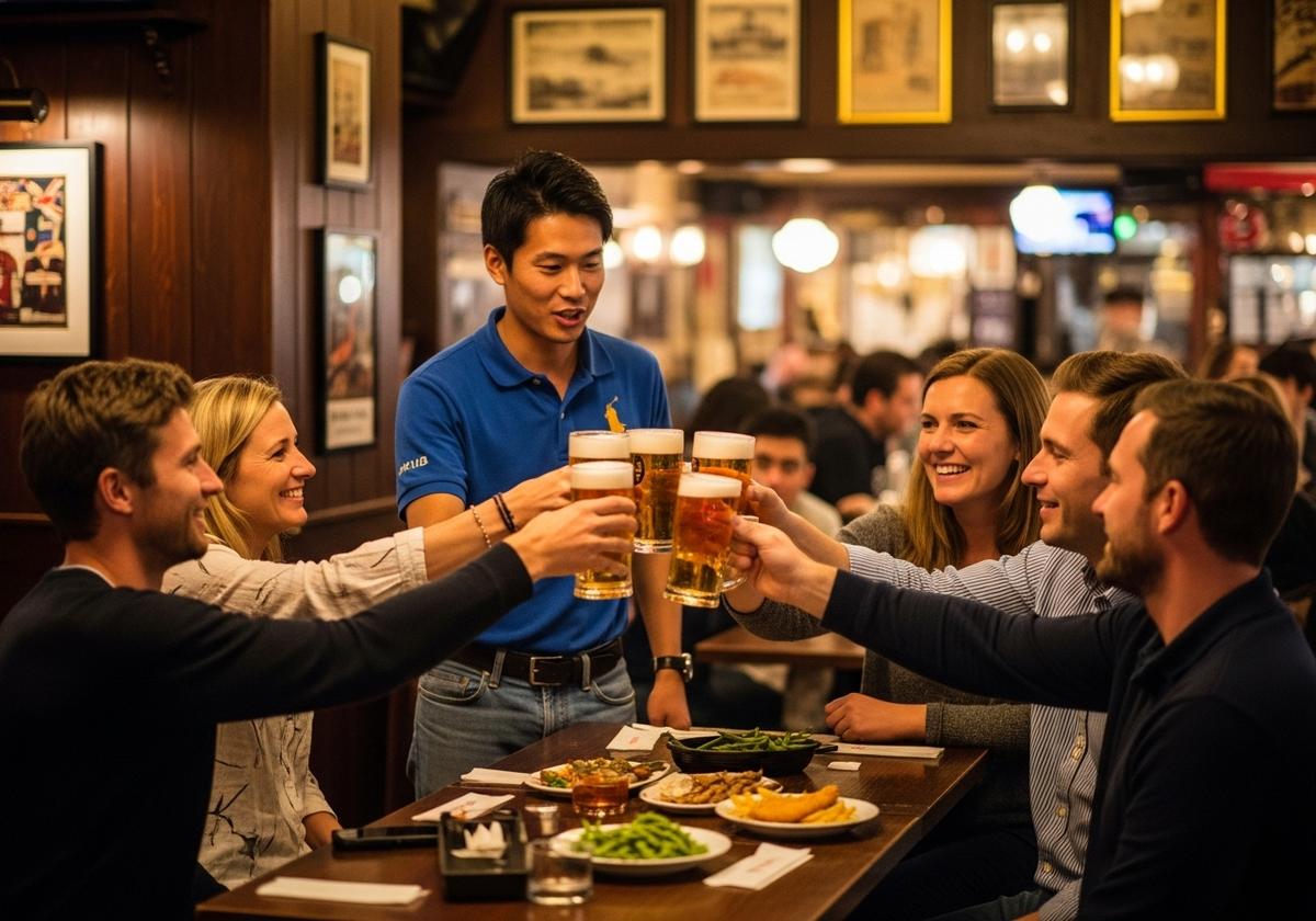 Tokyo Bar Hopping Night Tour - Meguro River Cherry Blossom Area - Image 2