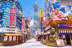 Osaka Dotonbori & Shinsekai Food Tour