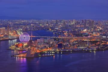 大阪湾区(USJ/海游馆)居酒屋夜游：本地美食与海滨风光