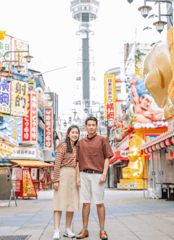 通天阁地区 1 小时私人摄影