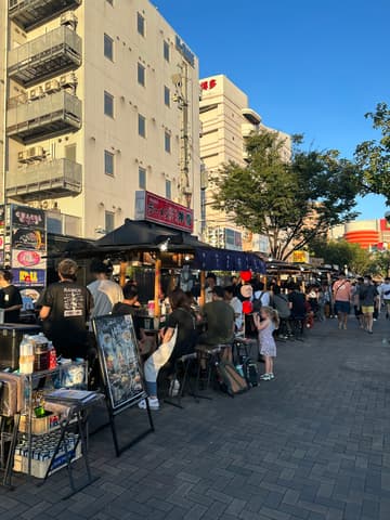 福冈!! 小吃摊 & 居酒屋之旅!