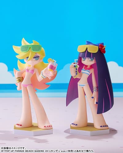 Panty 和 Stocking 加入《新吊带袜天使》POP UP PARADE BEACH QUEENS L Size 系列