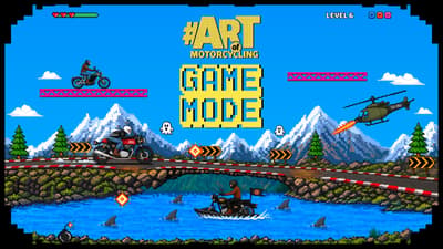 Royal Enfield 數位藝術競賽「Art of Motorcycling」第六季回歸，以復古 16 位元「GAME MODE ON」為主題