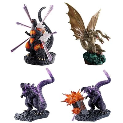 MegaHouse Petitrama EX Godzilla 01 Diorama Figure Set Now Available in Limited Distribution via AmiAmi